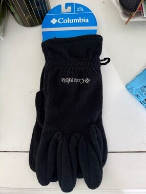 Columbia Black Fleece Winter Gloves